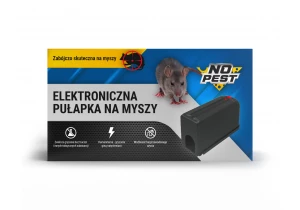 Elektryczna pułapka na myszy. No Pest® pułapka na myszy rażąca prądem.