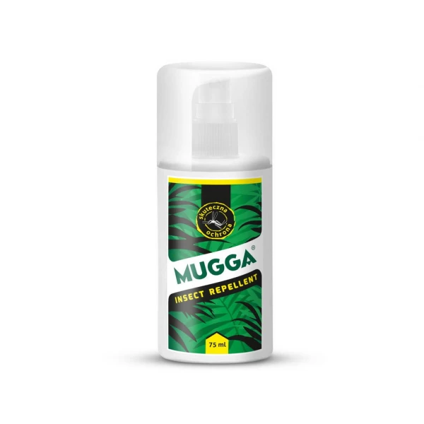 Mugga Deet Spray 9,5%. Pojemność 75ml. Mugga spray na komary!