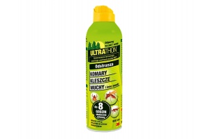Preparat na komary dla myśliwych Ultrathon Spray DEET 25%.