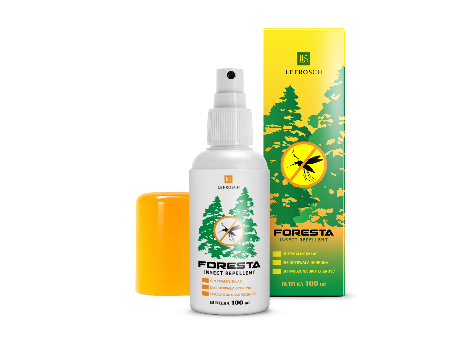 Skuteczny środek na komary Foresta. Spray na komary deet 30%!