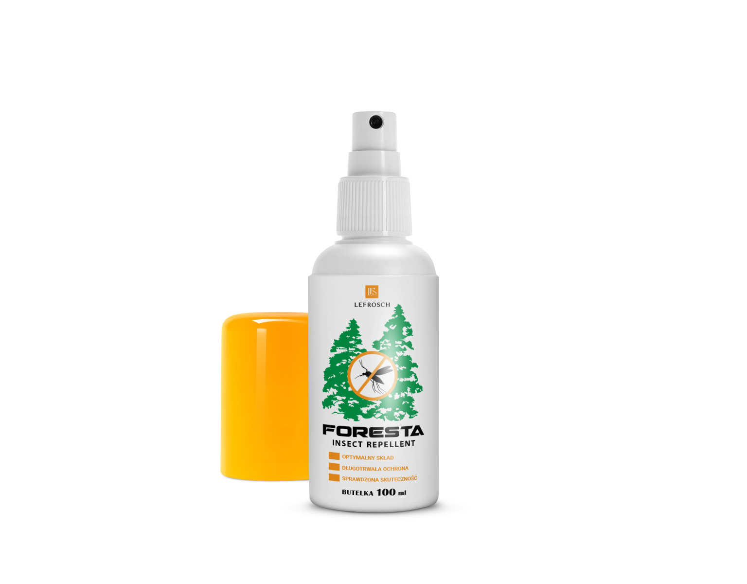 Skuteczny środek na komary Foresta. Spray na komary deet 30%!