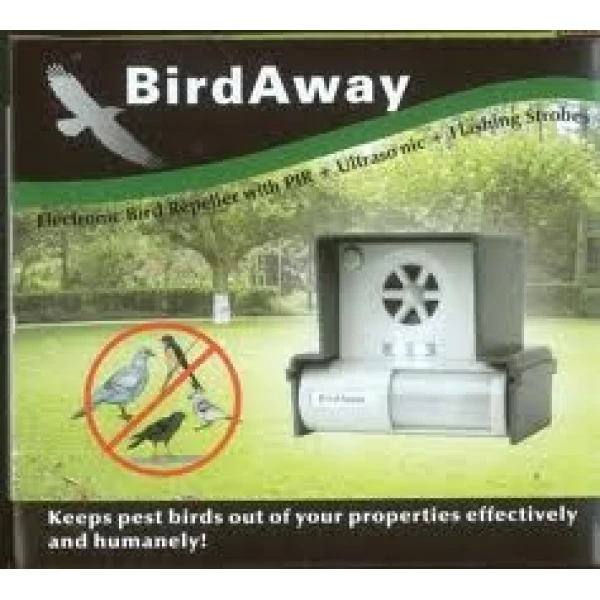 Odstraszacz ptaków ultradźwiękowy Bird Away LS-987BF.